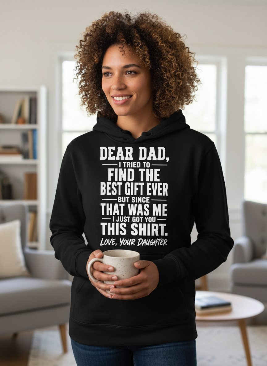 Dear Dad, I Tried to Find the Best Gift Ever -but Since- That Was Me -I Just Got You- This Shirt Love, Your Daughter gift for