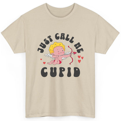 Just Call Me Cupid cupid T-Shirt Sand product mockup