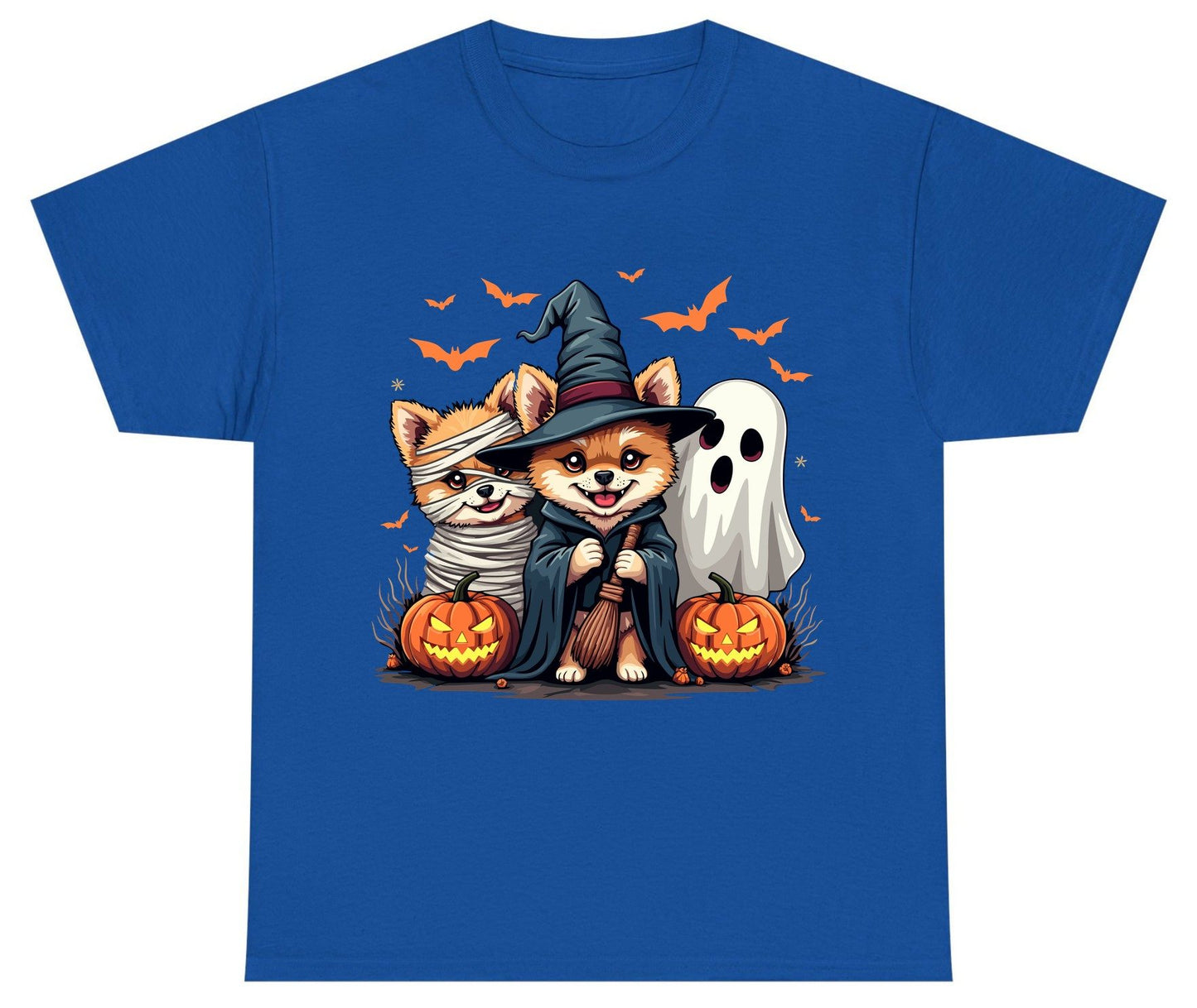 Cute Halloween Corgi Dogs Halloween corgis Youth T-Shirt Royal product mockup
