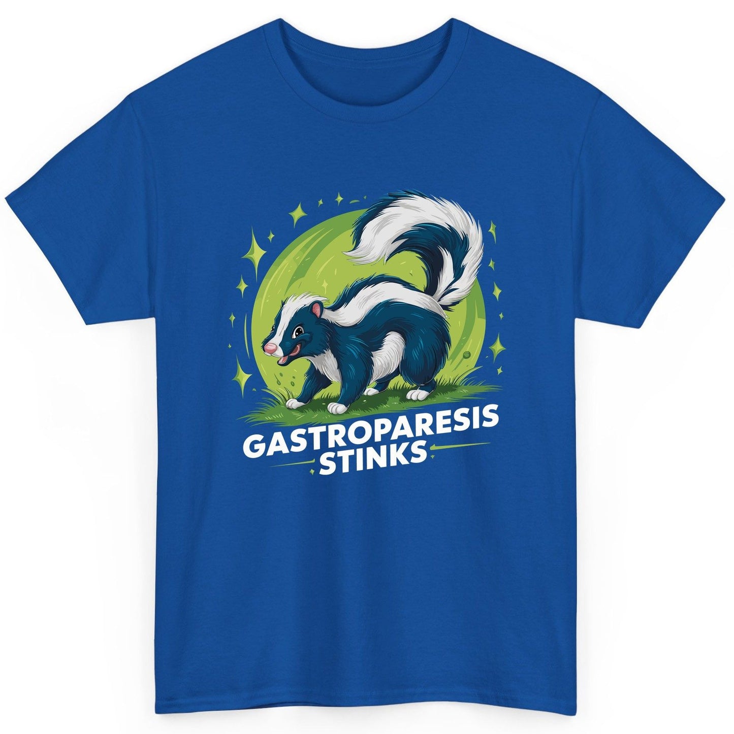 Gastroparesis Stinks gastroparesis awareness T-Shirt Royal product mockup