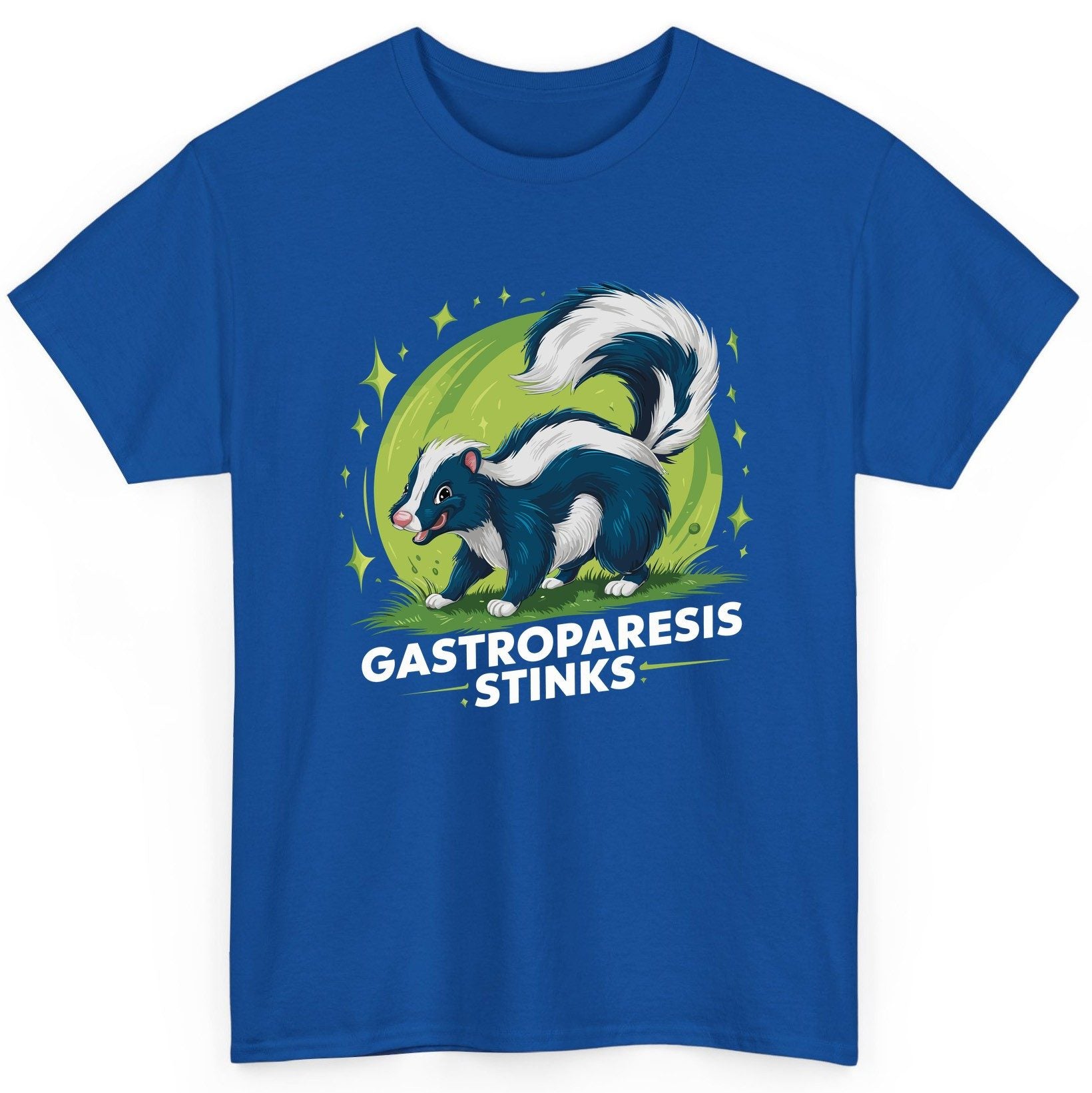 Gastroparesis Stinks gastroparesis awareness T-Shirt Royal product mockup