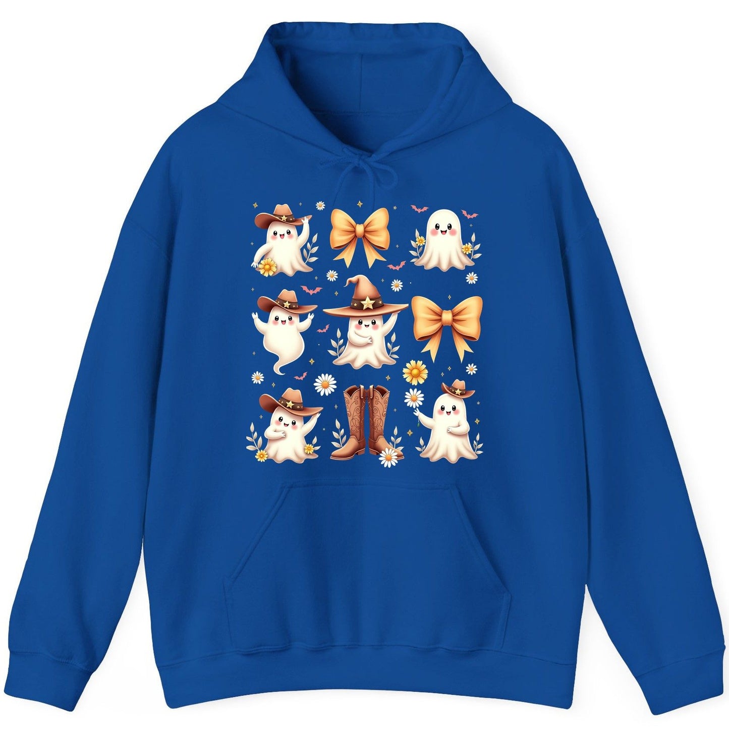 Boo Haw Cute Ghost cute ghost Hoodie Royal product mockup