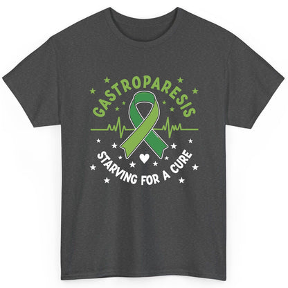 Gastroparesis Starving for a Cure gastroparesis awareness T-Shirt Dark Heather product mockup