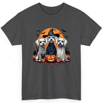 Halloween Dogs Costumes Halloween dogs T-Shirt Dark Heather product mockup