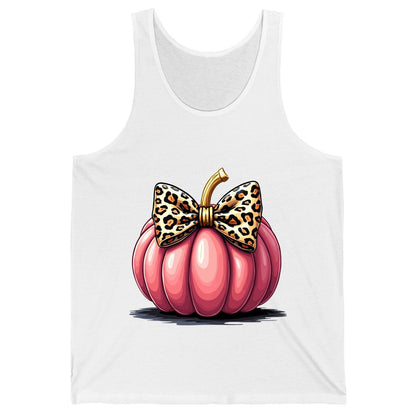Pink Leopard Pumpkin pink pumpkin Tank Top White product mockup