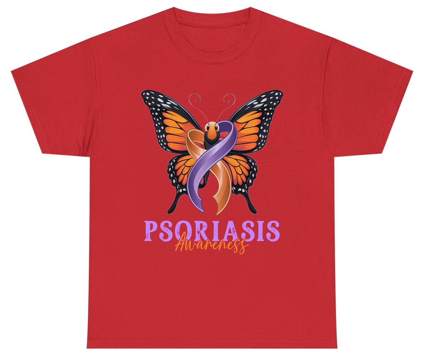 Psoriasis Awareness psoriasis awareness Youth T-Shirt Red product mockup