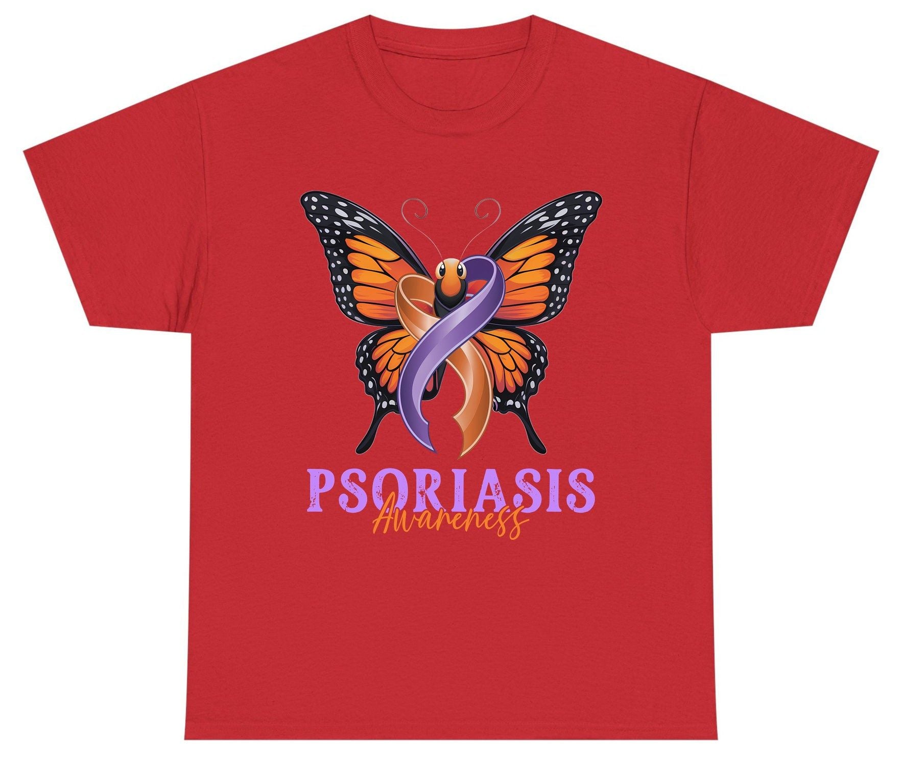 Psoriasis Awareness psoriasis awareness Youth T-Shirt Red product mockup