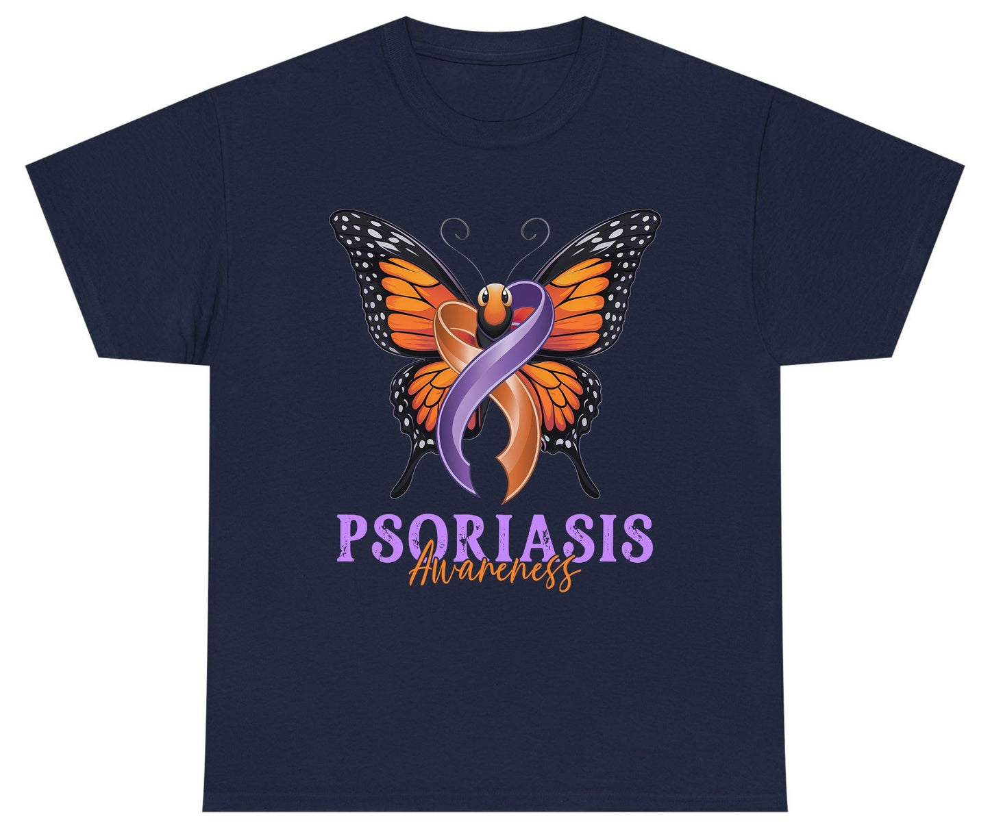 Psoriasis Awareness psoriasis awareness Youth T-Shirt Navy product mockup