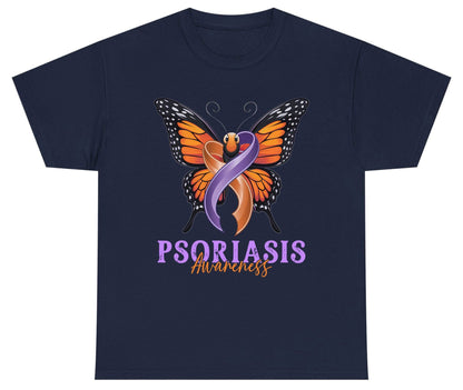 Psoriasis Awareness psoriasis awareness Youth T-Shirt Navy product mockup