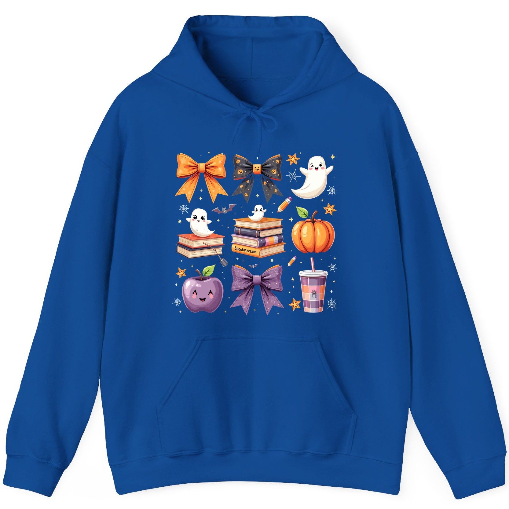 Spooky Season Halloween Hoodie Royal product mockup