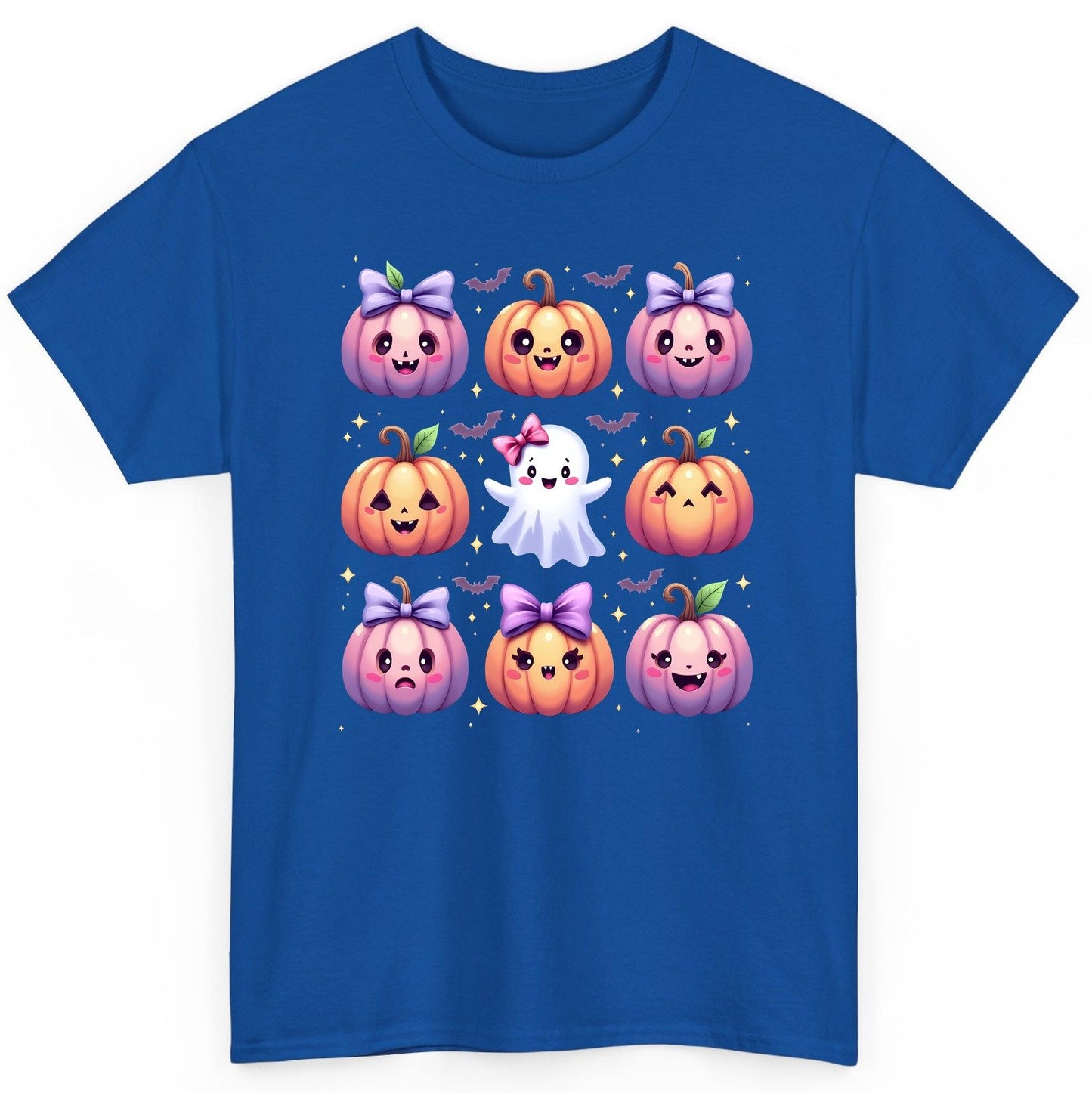 Kawaii Halloween Pumpkins kawaii Halloween T-Shirt Royal product mockup