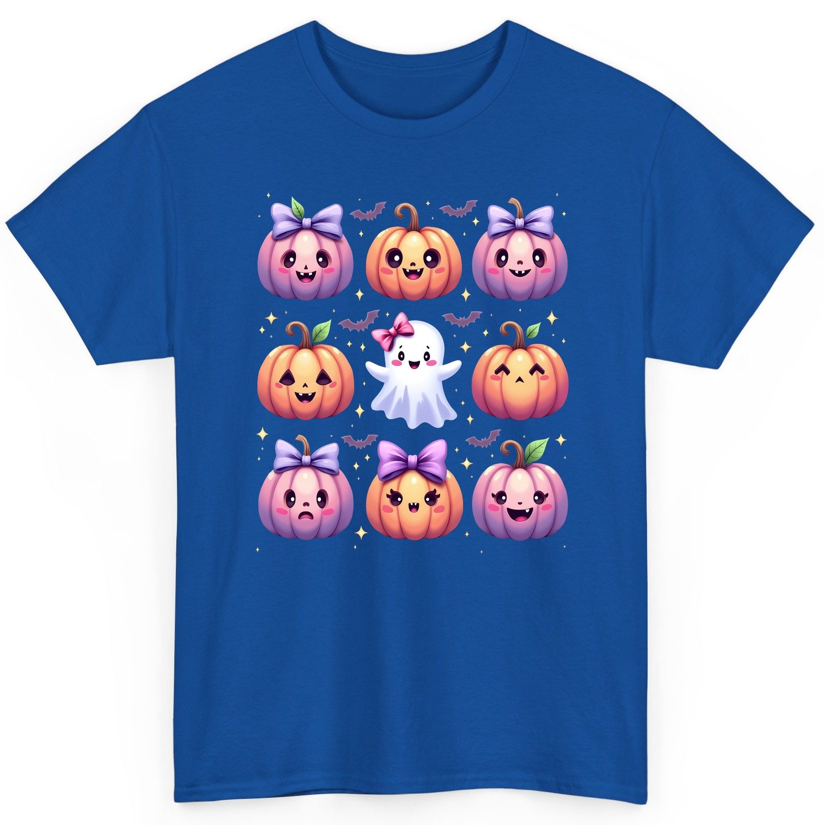 Kawaii Halloween Pumpkins kawaii Halloween T-Shirt Royal product mockup