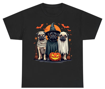 Halloween Pugs Costumes pugs Youth T-Shirt Black product mockup