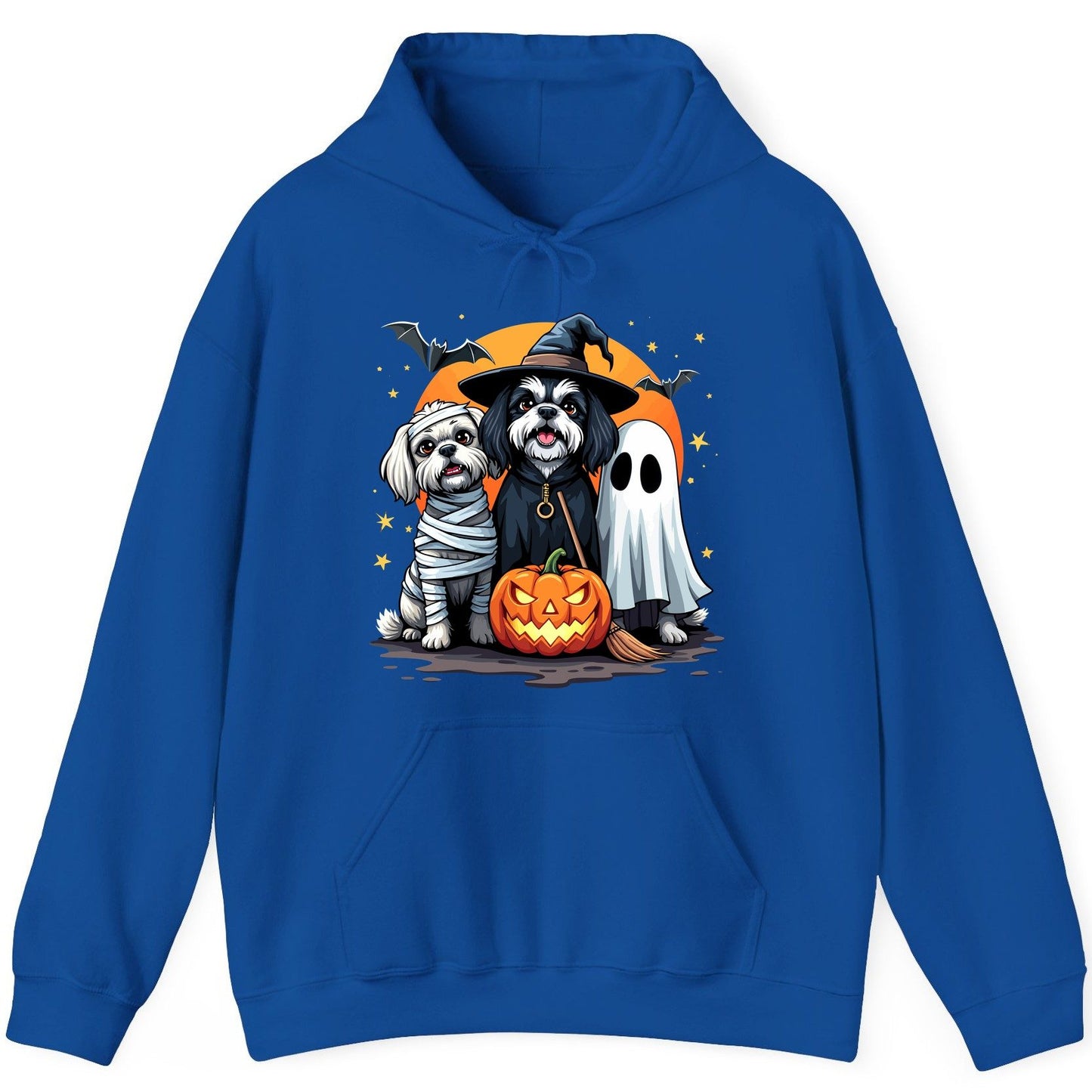 Halloween Dogs Costumes Halloween dogs Hoodie Royal product mockup