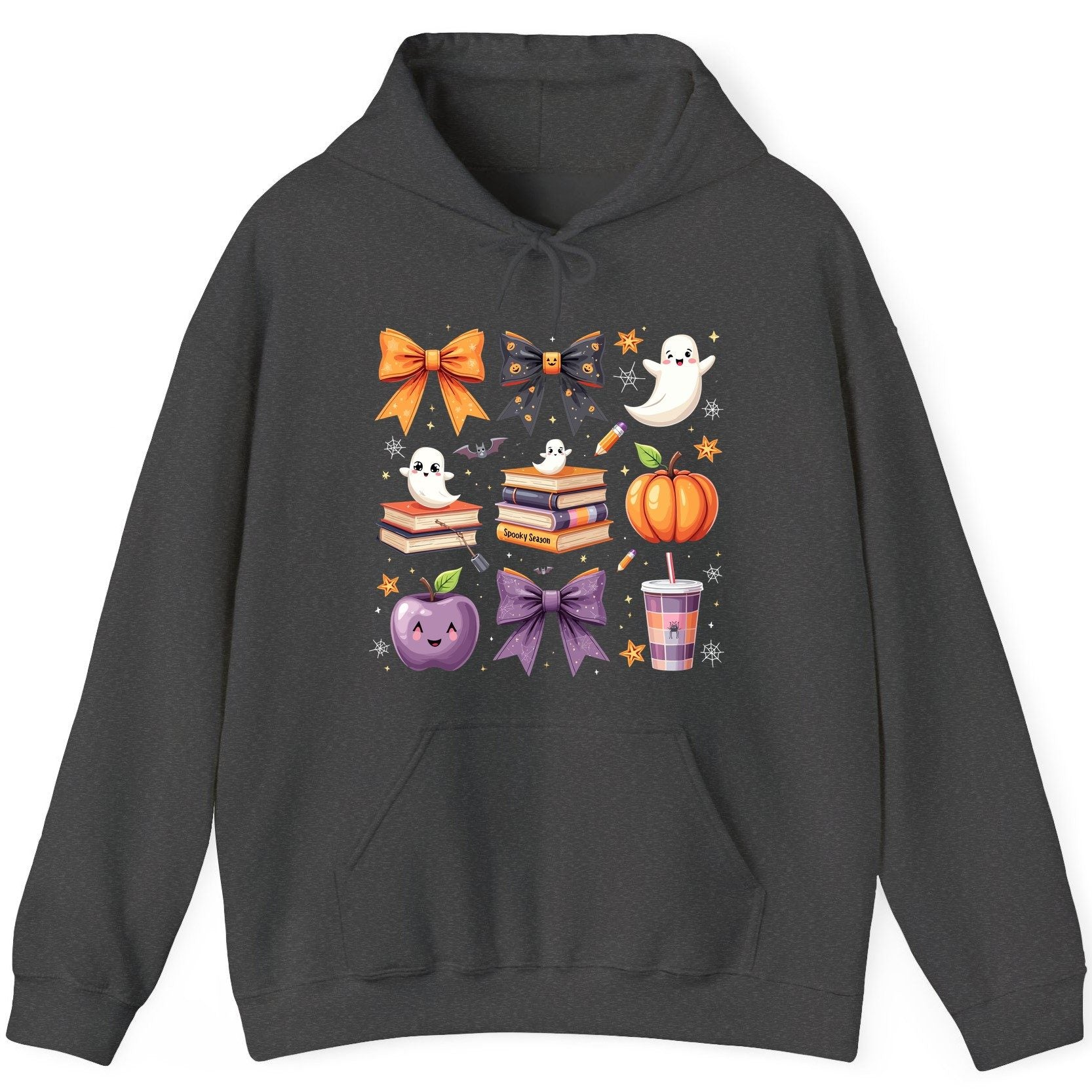 Spooky Season Halloween Hoodie Dark Heather product mockup