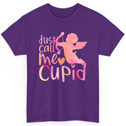 Just Call Me Cupid cupid T-Shirt Purple product mockup