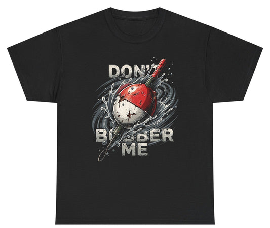 Don't Bobber Me fishing Youth T-Shirt Black product mockup