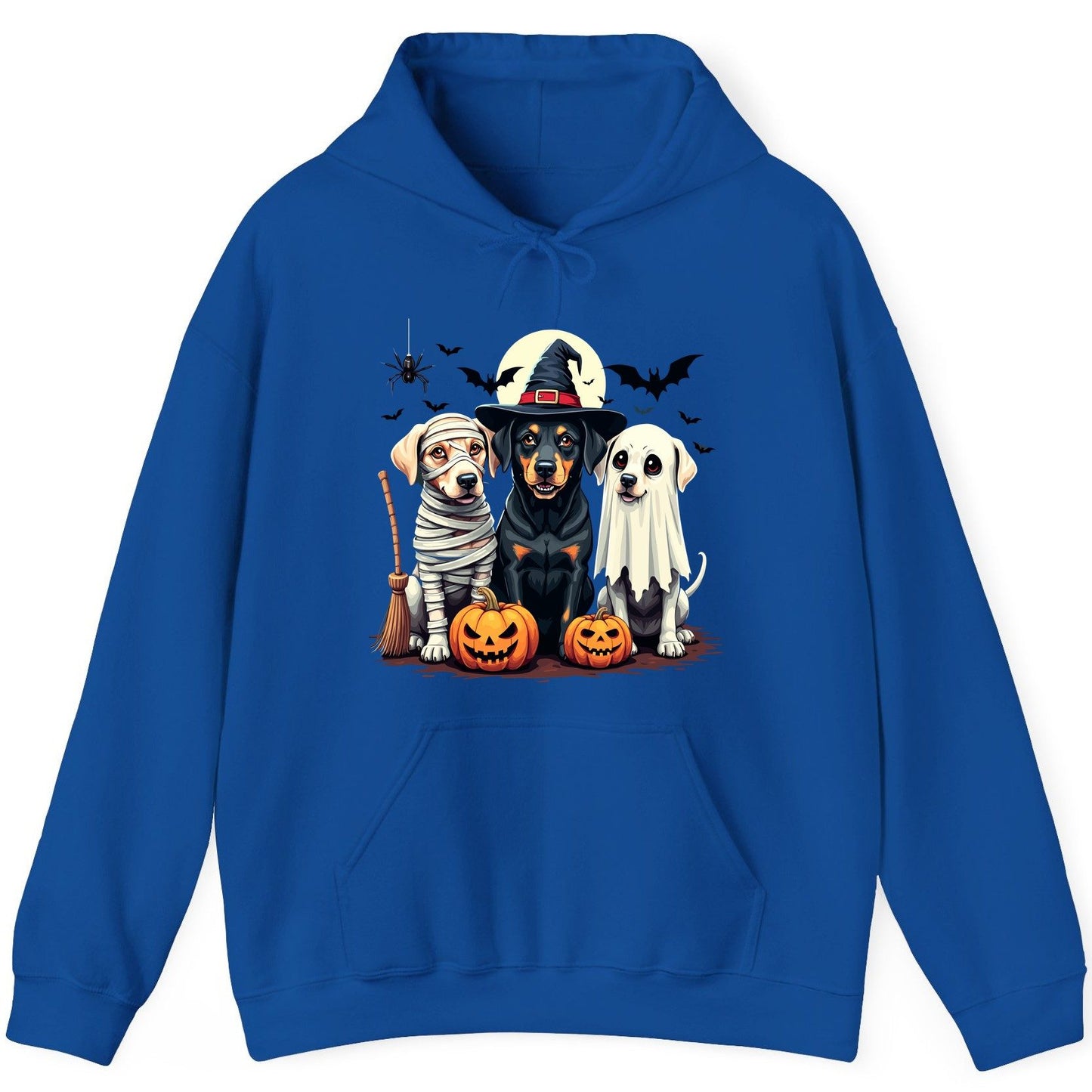 Halloween Dogs in Costumes dogs in Halloween costumes Hoodie Royal product mockup
