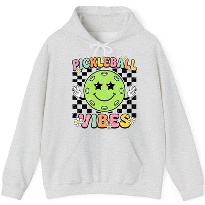 Pickleball Vibes pickleball Hoodie Ash product mockup