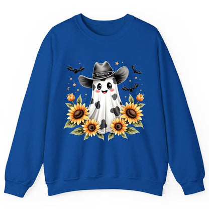 Cowboy Ghost Sunflowers cowboy ghost Sweatshirt Royal product mockup