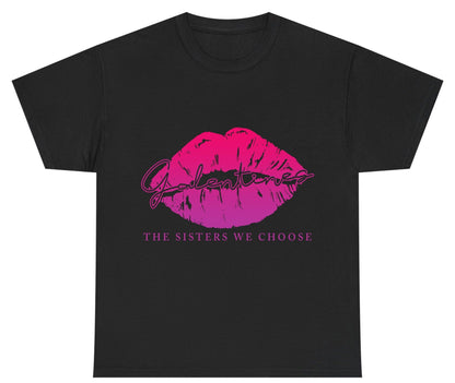 Galentines the Sisters We Choose galentine's day Youth T-Shirt Black product mockup