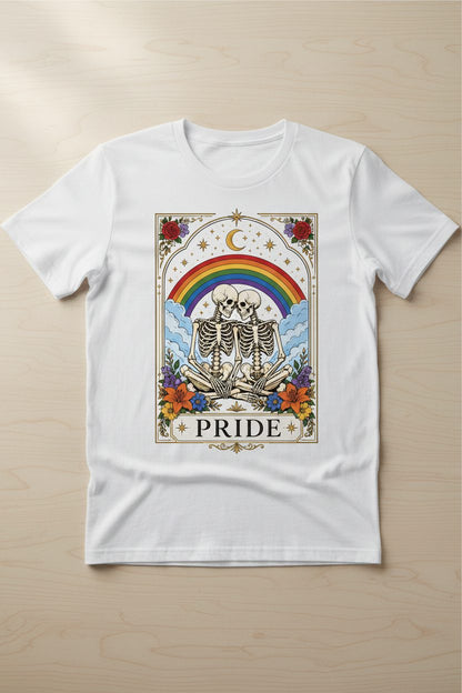 Pride Lgbtq T-Shirt - product mockup - White