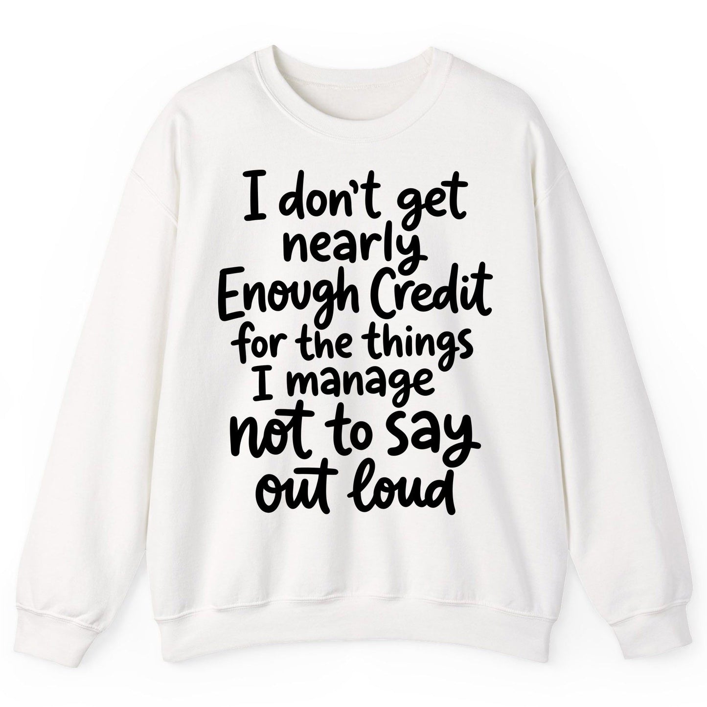 Abstract Scattered Seeds Pattern abstract pattern Sweatshirt White product mockup