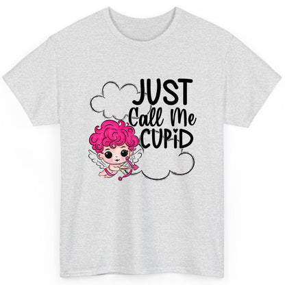 Just Call Me Cupid cupid T-Shirt Ash product mockup