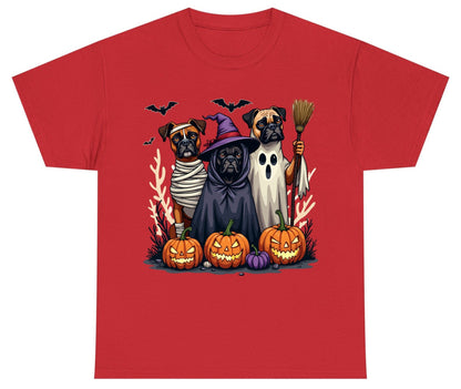 Halloween Dogs in Costume Halloween dogs Youth T-Shirt Red product mockup