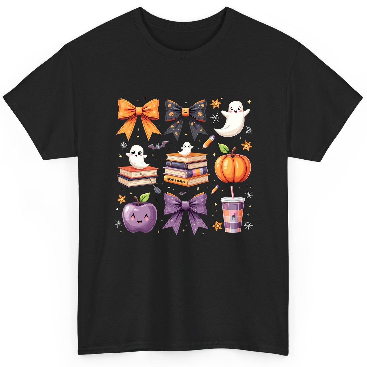 Spooky Season Halloween T-Shirt Black product mockup