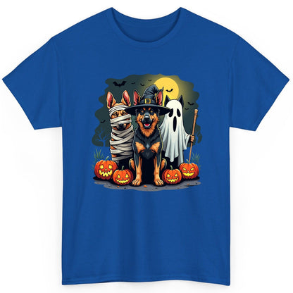 Halloween Dogs in Costumes Halloween dogs T-Shirt Royal product mockup