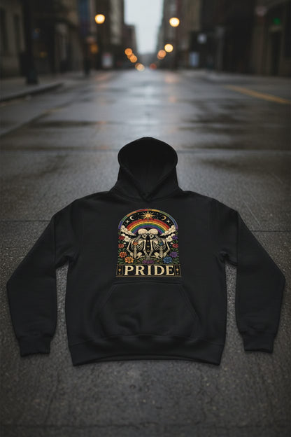 Pride Lgbtq+ Hoodie - product mockup - Black