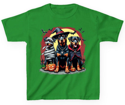 Rottweiler Halloween Costumes rottweiler Youth T-Shirt Irish Green product mockup
