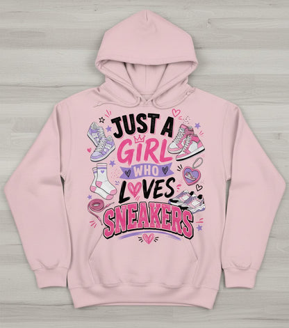 Sneakers Sneaker Collectors Hoodie - product mockup - Light Pink