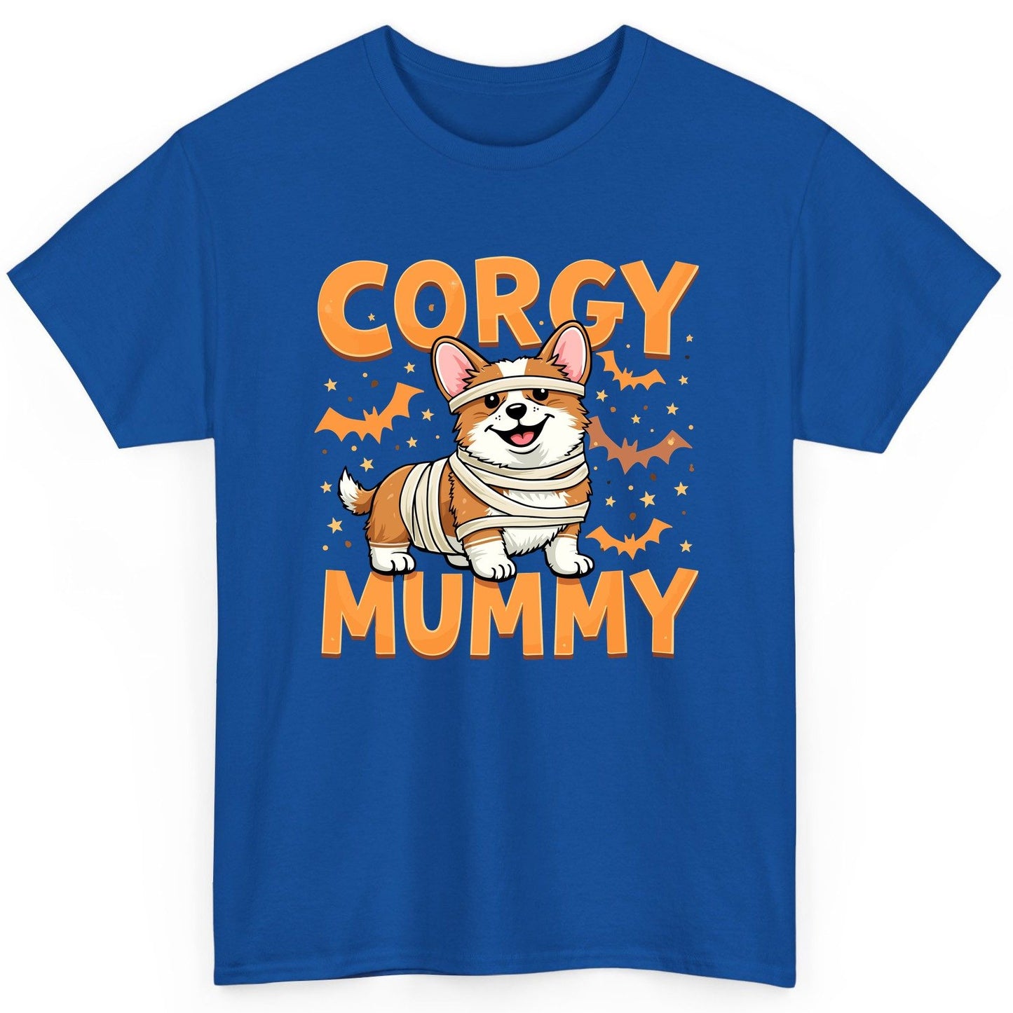 Corgy Mummy corgi T-Shirt Royal product mockup