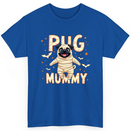 Pug Mummy pug T-Shirt Royal product mockup