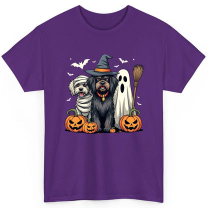 Halloween Dogs in Costumes Halloween dogs T-Shirt Purple product mockup