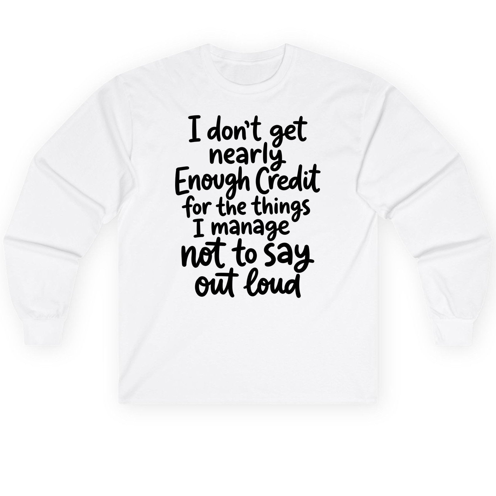 Abstract Scattered Seeds Pattern abstract pattern Long Sleeve Tee White product mockup