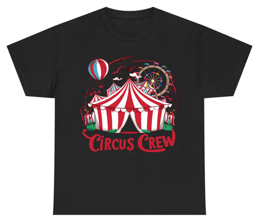 Circus Crew circus Youth T-Shirt Black product mockup