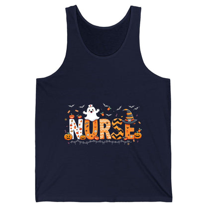 Nurse Halloween Tank Top Navy product mockup