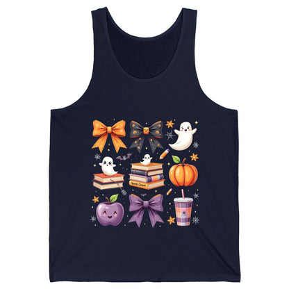 Spooky Season Halloween Tank Top Navy product mockup