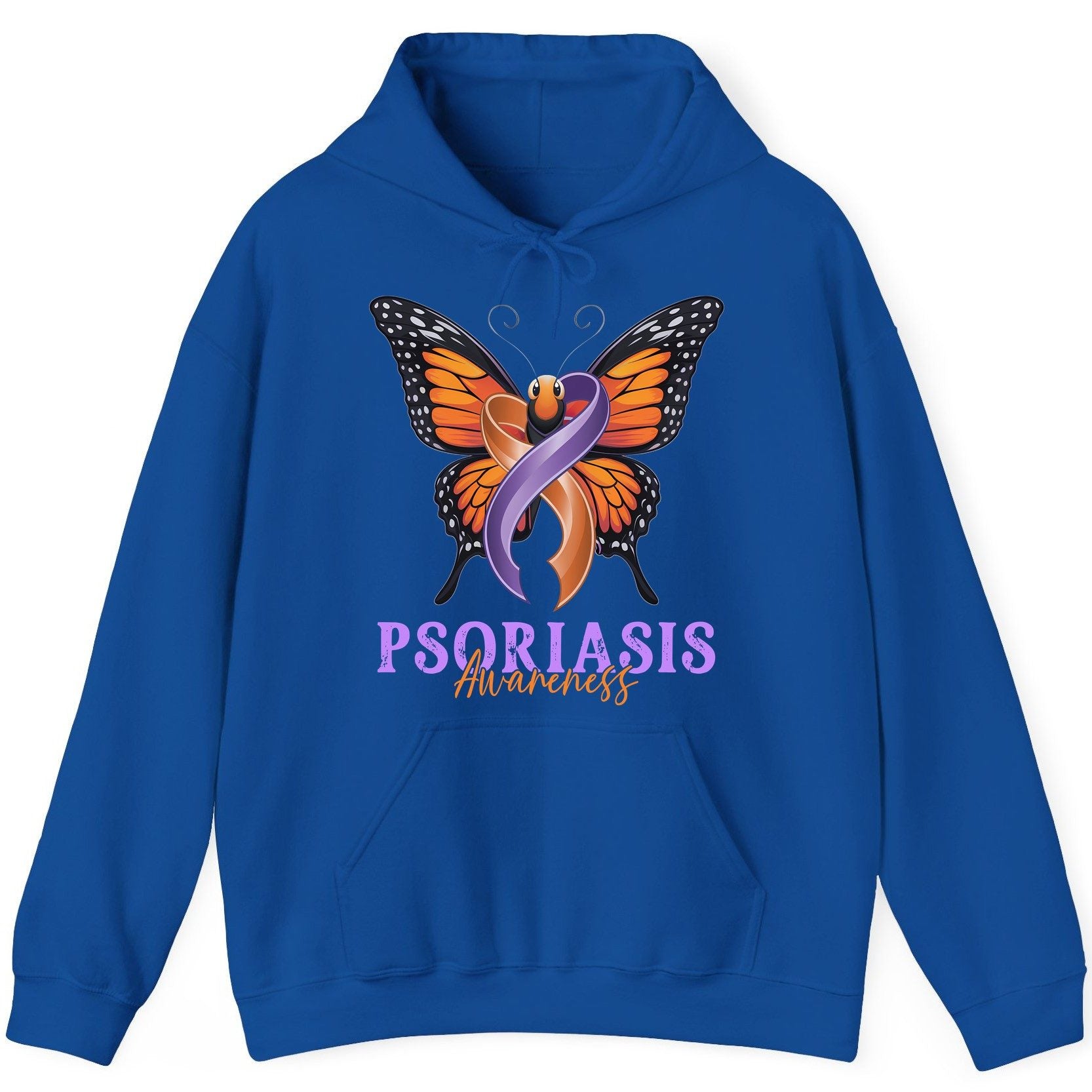 Psoriasis Awareness psoriasis awareness Hoodie Royal product mockup