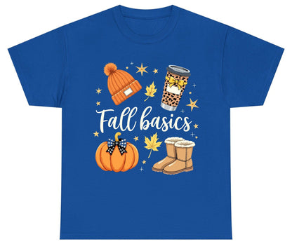 Fall Basics autumn essentials Youth T-Shirt Royal product mockup
