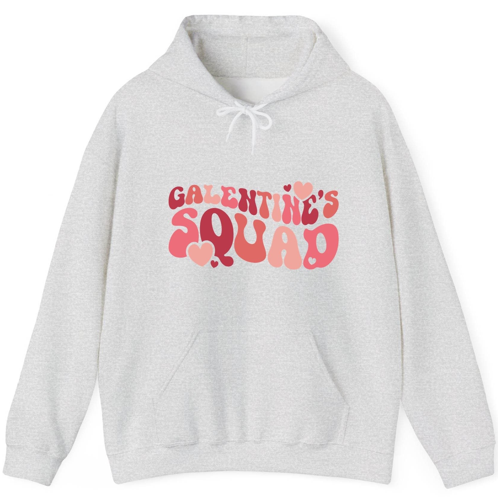 Galentine's Squad galentine's day Hoodie Ash product mockup