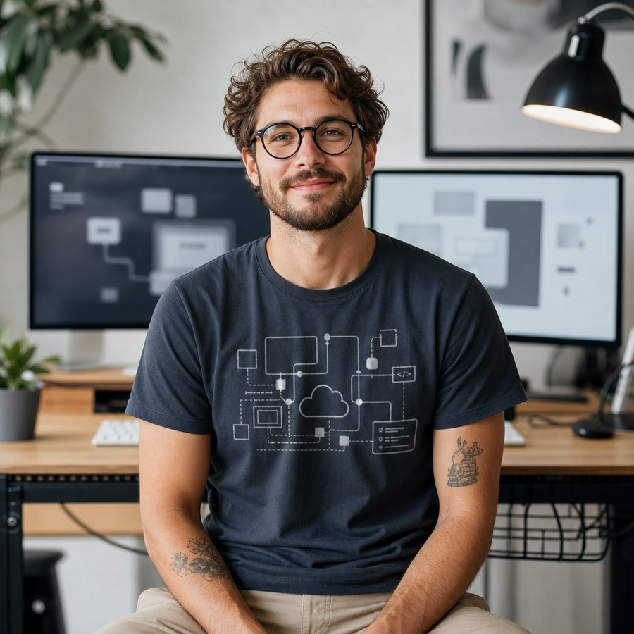 Funny IT and technology graphic shirts