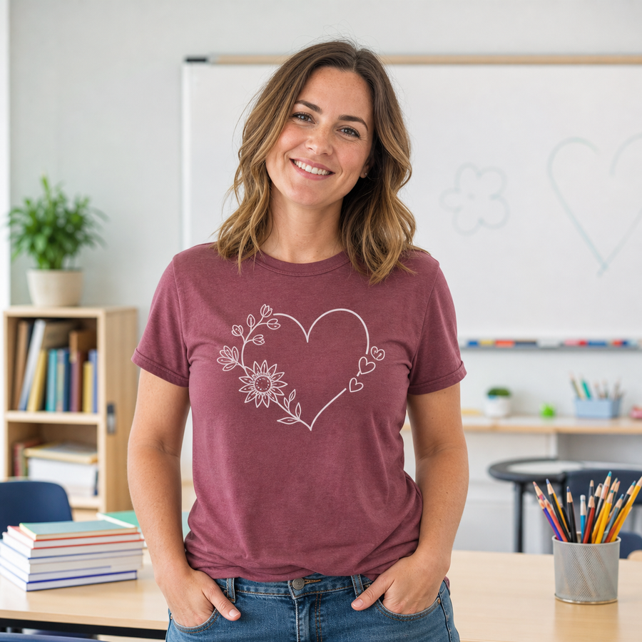 Funny teacher graphic shirts