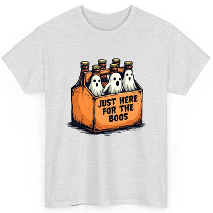 Just Here for the Boos Halloween T-Shirt Ash product mockup