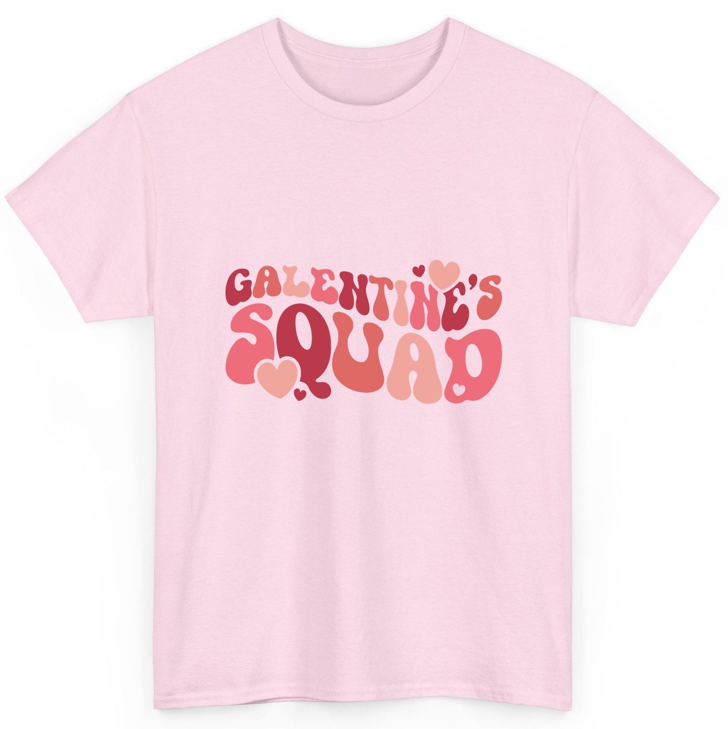 Galentine's Squad galentine's day T-Shirt Light Pink product mockup