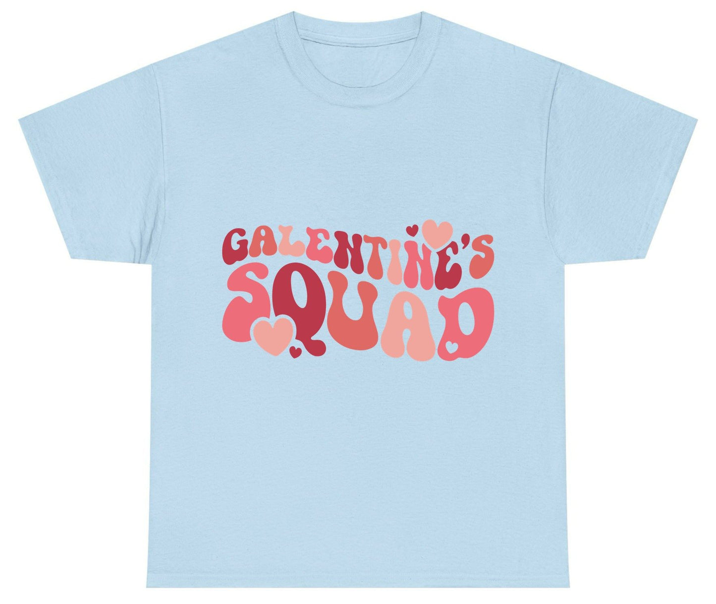 Galentine's Squad galentine's day Youth T-Shirt Light Blue product mockup