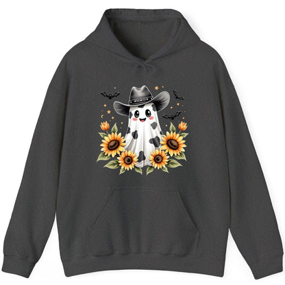 Cowboy Ghost Sunflowers cowboy ghost Hoodie Dark Heather product mockup